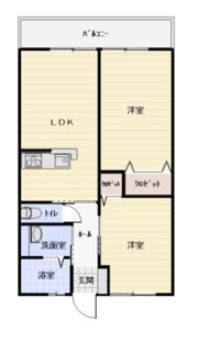 レトア フィオーレの間取り画像