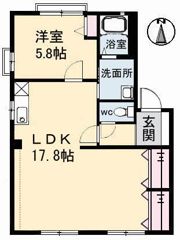 ハイネス深津の間取り画像