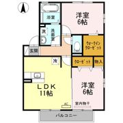ルミエール手城 B棟の間取り画像