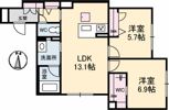 ベレオガーデンズ北方の間取り画像