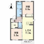 カーサ ルビーノBの間取り画像