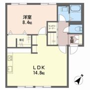 フレグランス伊勢丘の間取り画像