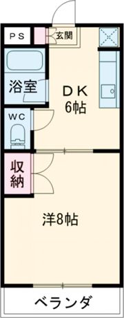 テクトピア伝法の間取り画像