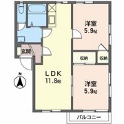 フレグランスAZUSAの間取り画像