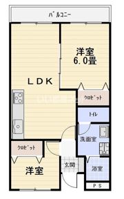 シャトード寿の間取り画像