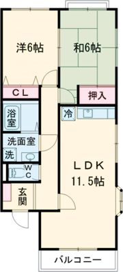 HopeHills Ogami Ⅵの間取り画像