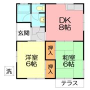 コーポ木村の間取り画像