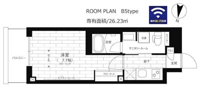 ステージグランデ平和台の間取り画像