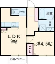 レジデンス宝町の間取り画像