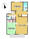 カーサクオーレA・Bの間取り画像