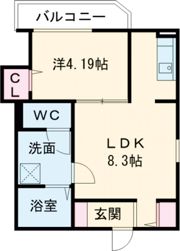 F+style 堺・堀上町 1号館の間取り画像