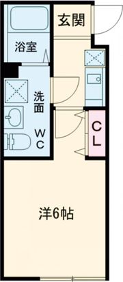 ソランジュ鎌ケ谷の間取り画像