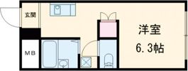 サンプレイス明石の間取り画像