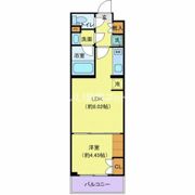 オープンブルーム渋谷本町の間取り画像