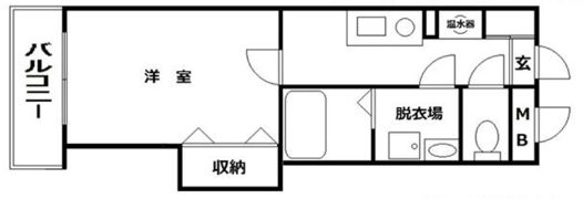 シーガ兵庫の間取り画像