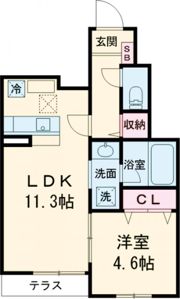 ESPOIRの間取り画像