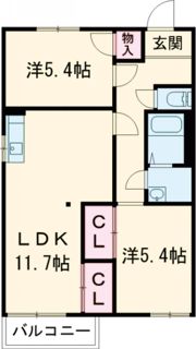 東方ハイムの間取り画像