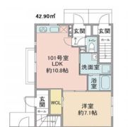 シャトープレジールの間取り画像