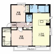 I’s garden Dの間取り画像