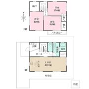 東区徳川町戸建EASTの間取り画像