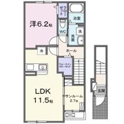 アトレ真木 Ⅰの間取り画像