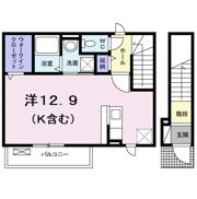 アジュール 国立の間取り画像