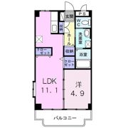 パレスビュー崎山の間取り画像