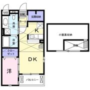 ハイバレーミドルの間取り画像