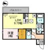 D-room吹屋町 B棟の間取り画像