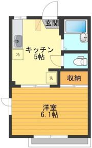 ハイム茜の間取り画像