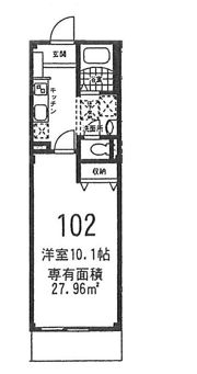 グランエールの間取り画像