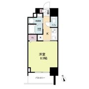 CASSIA河原町平和大通（旧：S-RESIDENCE河原町平和大通）の間取り画像