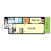 ONLYONE伊丹千僧の間取り画像