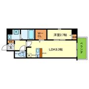 ONLYONE伊丹千僧の間取り画像