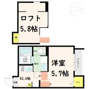 BELLE VILLA長町の間取り画像