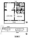 モンプリエール Aの間取り画像