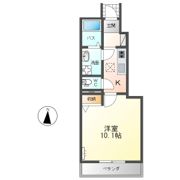 メープルタウンBの間取り画像