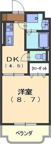 クラスト勝川(クラストカチガワ)の間取り画像