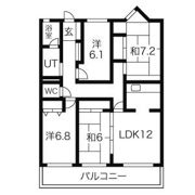 フレックス瀬戸の間取り画像