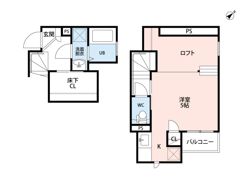 CB古賀アウリィの間取り画像