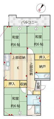 コンダクトヴィレッジ井尻ノースの間取り画像