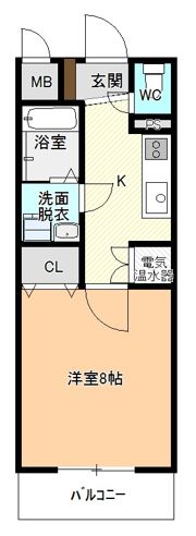 アラニⅡの間取り画像