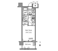 パークアクシス住吉の間取り画像