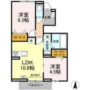 フェリーチェ A棟の間取り画像