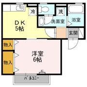 ファンテール Cの間取り画像