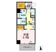 プランドール東岡崎の間取り画像