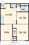 シティハイツ上野の間取り画像
