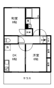 メゾン八千代台2号棟の間取り画像