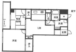 グリシーヌ静徳の間取り画像