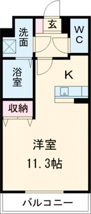 グランバロンイーストの間取り画像